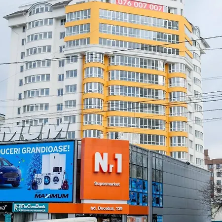 Apartment аэропорт 24&24 Parking Chisinau